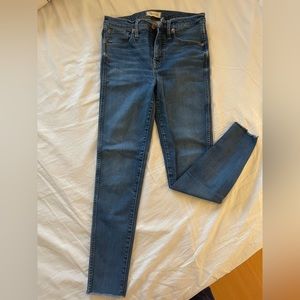 Madewell 9” High Rise Skinny Jeans